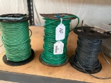 3 Partial Spools of 10 Gauge Wire