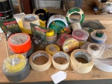 Group of Masking Tape, Duct Tape and More as Pictured!