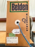 Belden Cable #9463 J22 Blue Hose. Approx. 900 ft