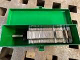 Maudlin Tool Crib Kit in Metal Container as Pictured, Not a Full Set, Please Note What is in Lot