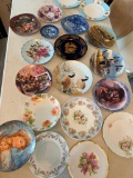 Large Lot of Porcelain Collector Plates
