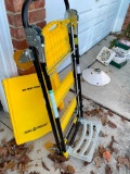 Total Trolley 4 in 1 Moving Trolley, Step Ladder, Hand Truck, Furniture Dolly,