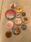 Group of Political, 1980's Pop Culture and More Buttons