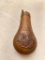 Antique Copper Powder Horn with Eagle Accents, 4