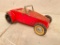 Vintage Nylint Pressed Tin Race Car, A Bit Rusty!