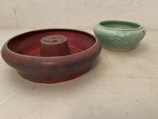 Two Pieces of Vintage Pottery as Pictured