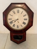 Antique Wall Handing Clock, Not Currently in Working Conditon