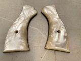 What Appears to be a Pair of Mother of Pearl Pistol Grips, 3 1/2