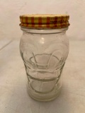 Vintage, Pream, Donald Duck Glass Jar4 1/2