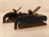 Pair of Small, Metal Wood Planes, Each One is 4