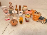 Group of Porcelain and Pottery Type Items
