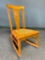 Adorabel Vintage Cane Bottom Wood Rocking Chair. This is 33