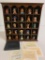 The English Heritage Miniature Toby Jug Collection of 25 Porcelain Jugs w/Display Case.