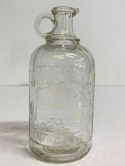 8" Vintage White House Vinegar Jug w/Spout