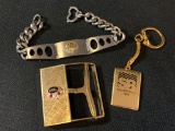 2 DP&L Anniversary Belt Buckle & Bracelet