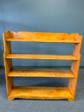 Handmade Maple Four Shelf Unit. This is 40