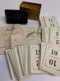 Vintage Card Game 