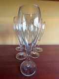 Set of 6 Champagne Flutes