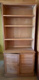 Vintage Ranch Oak Bookshelf. This is 75