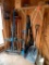 Group of Yard Tools as Pictured in Shed