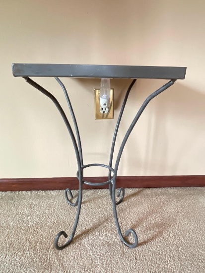19" T x12" W x 12" D Accent Table 34" x 26"