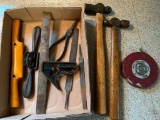 Flat of Vintage Tools - As Pictured