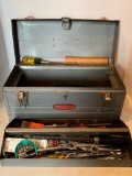 Craftsman Metal Toolbox w/Tools