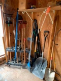 Group of Yard Tools as Pictured in Shed