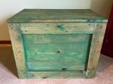 Wood Storage Box w/Hinged Lid. This is 23