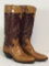 Men's Custom Handmade Paul Bond Cowboy Boots Nogales, AZ Size 9 1995