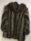 Ladies Raccoon Fur Coat