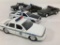 Group of 5 Metal Sheriff & Dayton Police Scale Model Cars