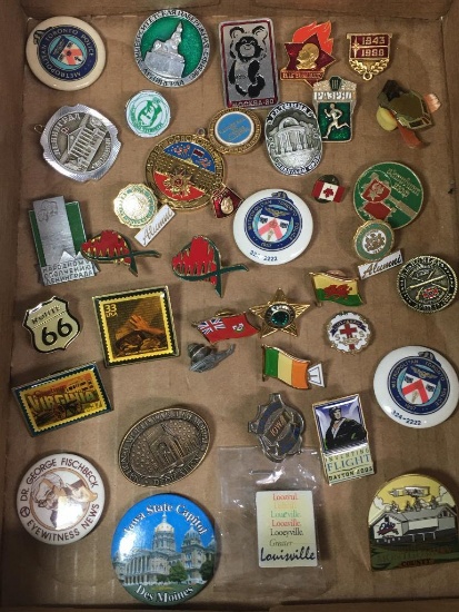 Group of Souvenir Collector Pins