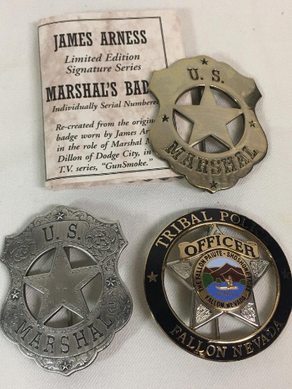 Group of 3 Badges