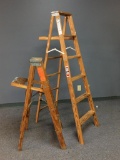 2 Wood Ladders