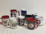 Variety of Sport Themed Insulated Mugs