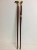 Lot of 2 Wood Canes