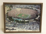 Framed Vintage Rose Bowl USC vs Michigan 1979
