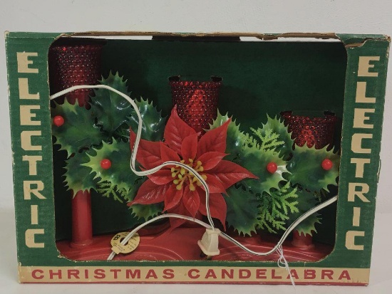 Vintage Christmas Candelabra
