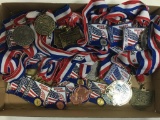 Variety of Race Medals