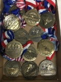 Variety of USAF Race Medals