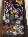 Variety of Race Medals