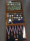 Shadow Box Frames with Medals