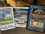 Marathon Framed Poster Lot