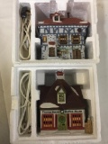Two Piece Lot of Heritage Village Collection Dickens' Village Series