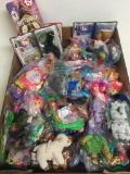 Large Lot of McDonald's TY Beanie Baby Collection