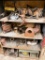 Large Shelf Lot of Vintage Chrysler/Plymouth/Dodge Parts as Pictured, As-is!!!