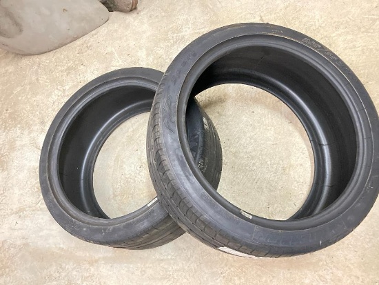 Pair of Michelin Pilot Sport Tires