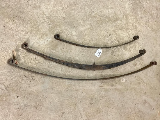 Group of Vintage Leaf Springs