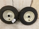 Set of Lawnmower Tires